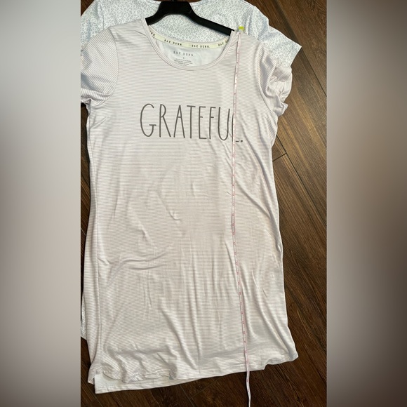 NWT Rae Dunn TWO-PIECE pajama set! FEARLESS and GRATEFUL. Both size S. MSRP $96 - Picture 4 of 11